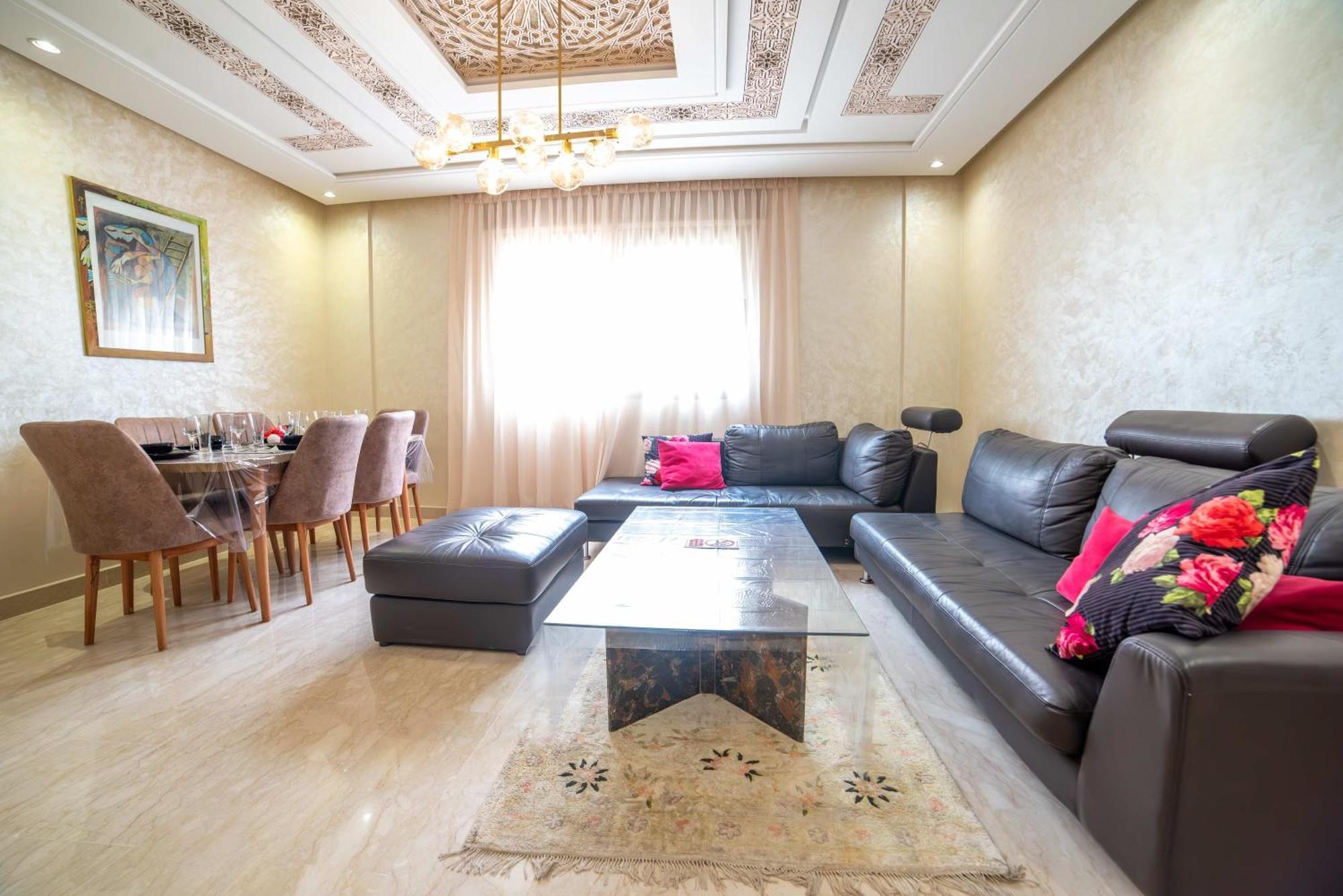 Luxury Seafront Apartment 101Sqm With Wi-Fi And Parking Agadir Exterior foto